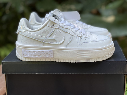 Nike Air Force 1 Fontanka _Triple White_ white goods number_ DQ5021 100_ full code shipment 36--45-4a7b8d8e